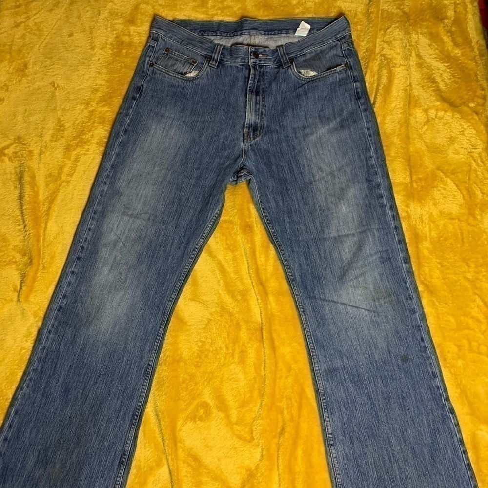 Mens baggy fit jeans by BDG in a 100% cotton denim 36